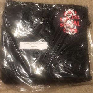 Garden Grove Anti Social Social Club black hoodie